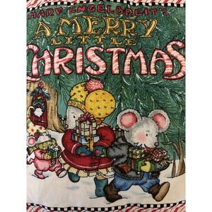 Mary Engelbreit A Merry Little Christmas Soft‎ Book Panel Cut Sew Vintage